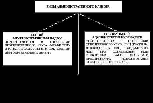 Понятие и цели административного надзора