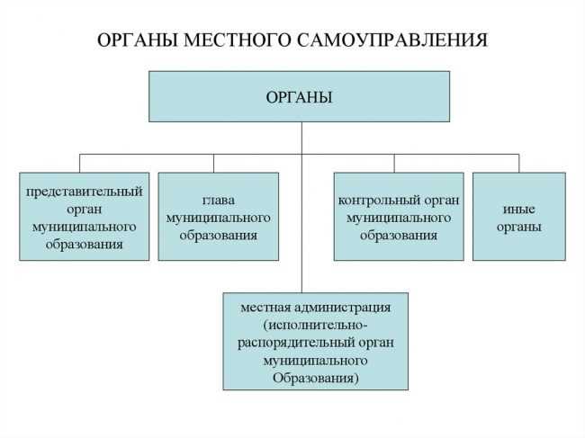 Формы осуществления местного самоуправления в Российской Федерации