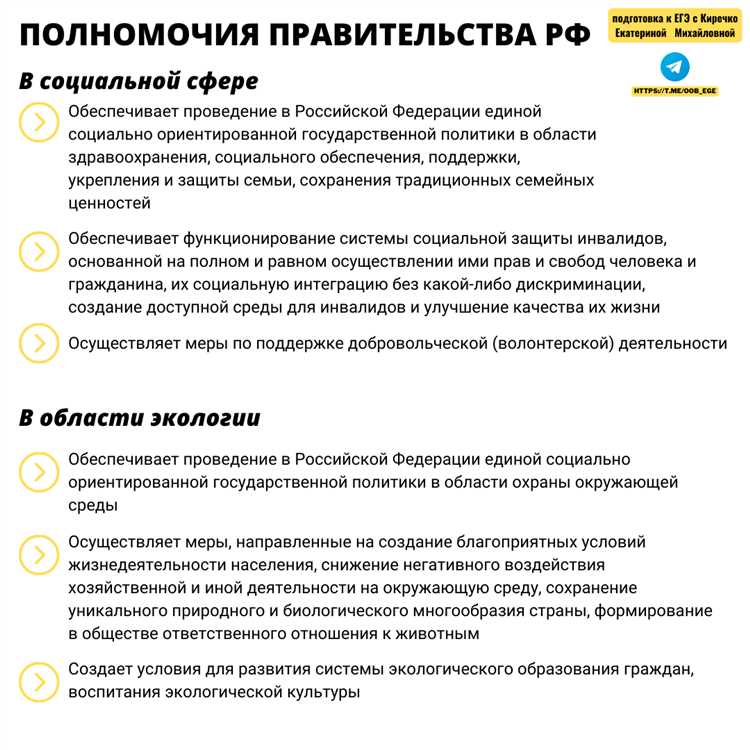 Порядок формирования и структура Правительства Российской Федерации
