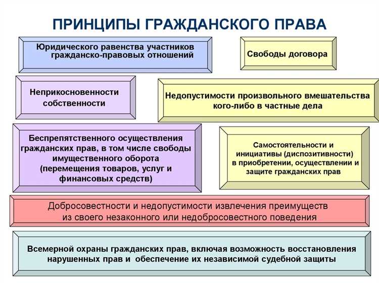 Проблемы реализации принципов гражданского права