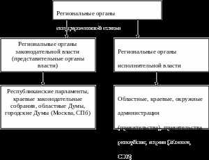 Проблемы взаимоотношений федеральных и региональных органов государственной власти в Российской Федерации